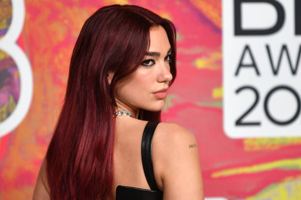 Dua Lipa Attends the Brit Awards 2024