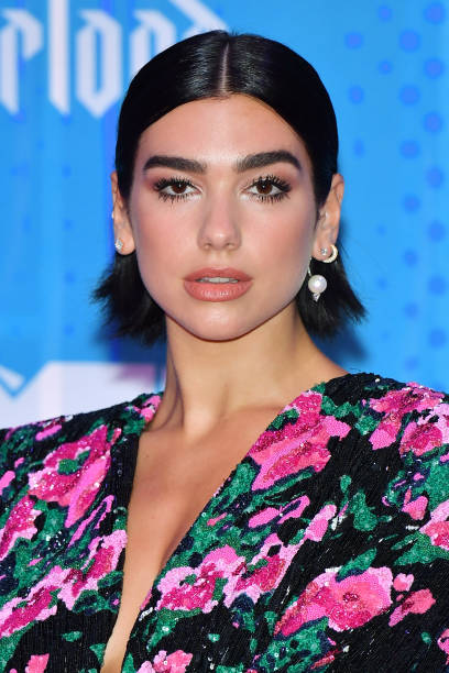 Dua Lipa attends the MTV EMAs 2018 on November 4, 2018 in Bilbao, Spain.