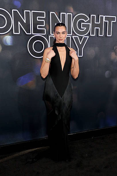 Dua Lipa Attends the One Night Only New York Premi