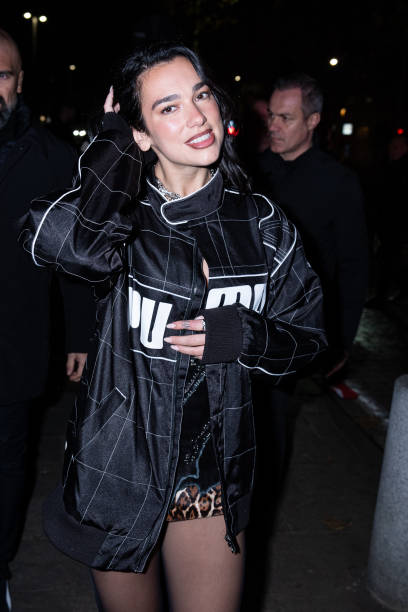 Dua Lipa Attends the Puma Speedcat Launch Celebrat (408×612)