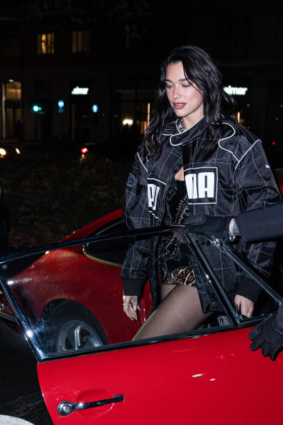 Dua Lipa Attends the Puma Speedcat Launch Celebrat