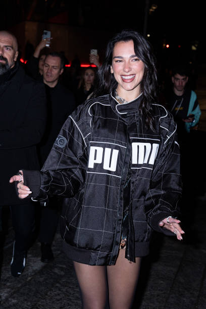 Dua Lipa Attends the Puma Speedcat Launch Celebrat