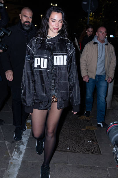 Dua Lipa Attends the Puma Speedcat Launch Celebrat
