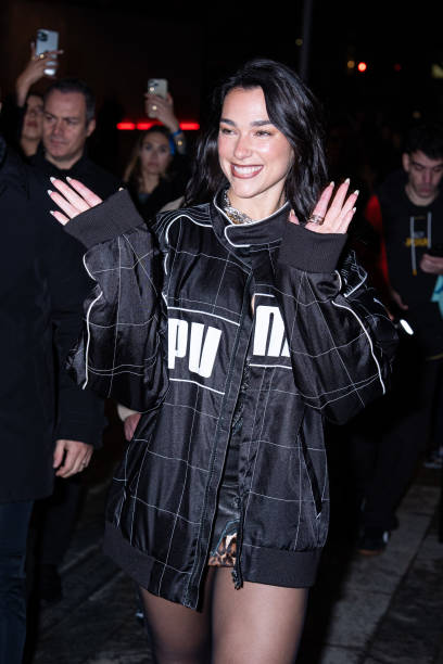 Dua Lipa Attends the Puma Speedcat Launch Celebrat