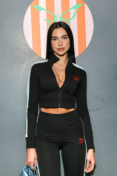 Dua Lipa attends the PUMA x Dua Lipa launch dinner hosted by Dua Lipa at Bistrotheque on July 15, 2022 in London, England.