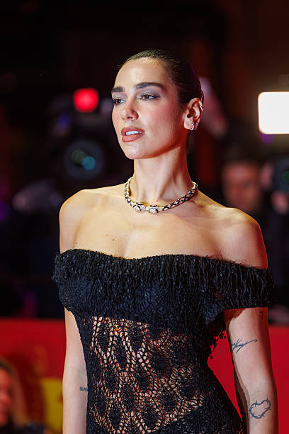 Dua Lipa Attends the Rosebush Pruning Premiere Dur