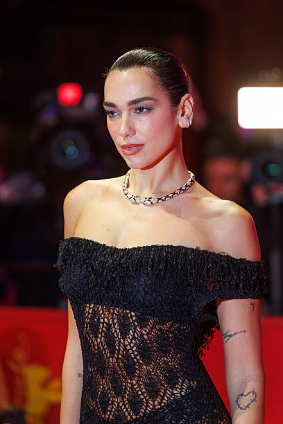 Dua Lipa Attends the Rosebush Pruning Premiere Dur