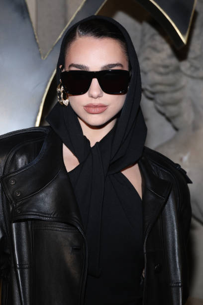 Dua Lipa Attends the Saint Laurent Womenswear Fall