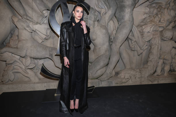 Dua Lipa Attends the Saint Laurent Womenswear Fall