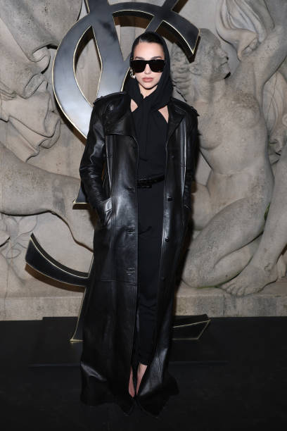 Dua Lipa Attends the Saint Laurent Womenswear Fall