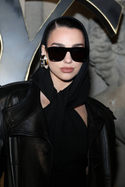 Dua Lipa Attends the Saint Laurent Womenswear Fall
