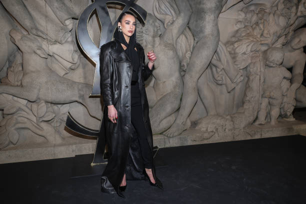 Dua Lipa Attends the Saint Laurent Womenswear Fall