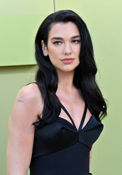 Dua Lipa attends the Versace FW23 Show at Pacific Design Center on March 09, 2023 in West Hollywood, California.