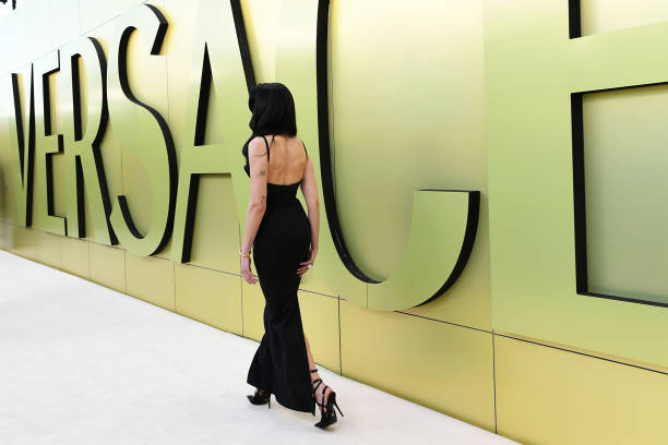 Dua Lipa Attends the Versace Show at Pacific
