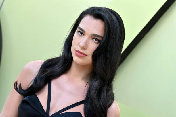 Dua Lipa attends the Versace FW23 Show at Pacific Design Center on March 09, 2023 in West Hollywood, California.