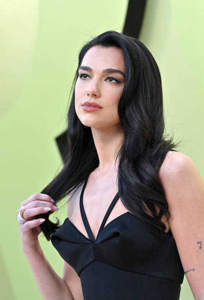 Dua Lipa attends the Versace FW23 Show at Pacific Design Center on March 09, 2023 in West Hollywood, California.