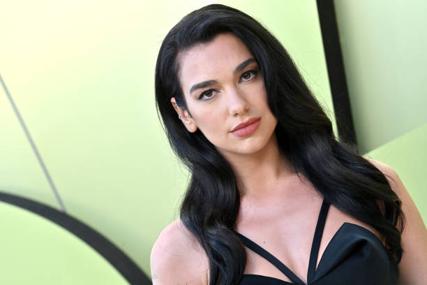 Dua Lipa attends the Versace FW23 Show at Pacific Design Center on March 09, 2023 in West Hollywood, California.