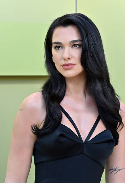 Dua Lipa attends the Versace FW23 Show at Pacific Design Center on March 09, 2023 in West Hollywood, California.