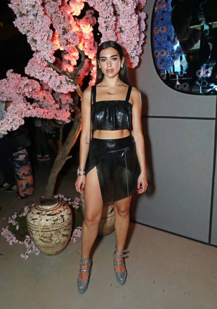 Dua Lipa attends the Warner Music Group and British GQ Summer Party in partnership with Quintessentially at Nobu Hotel Shoreditch on July 5, 2017 in London, England.