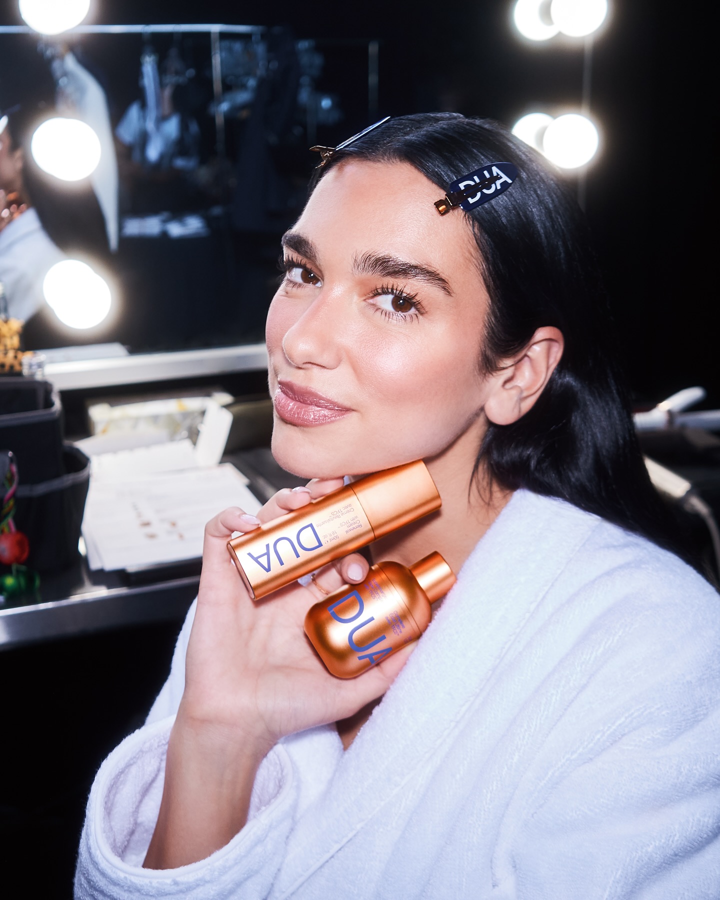 Behind the scenes of @DUAbyAB launch!! still can't stop smiling about this