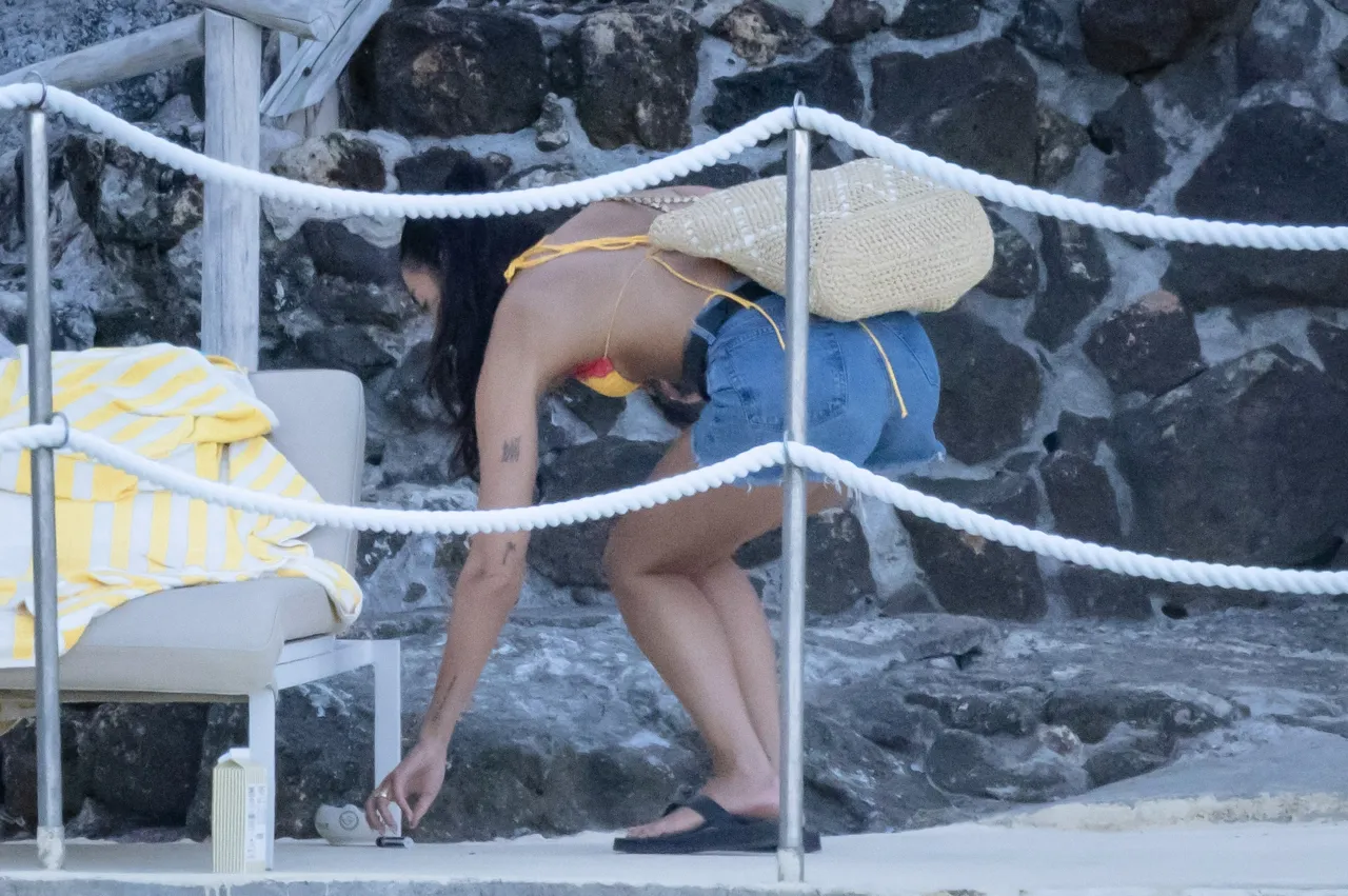 Dua Lipa by the Water in Porto Ercole Italy June