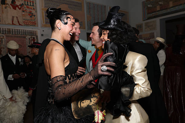 Dua Lipa Callum Turner Andrew Scott and Tessa Thom