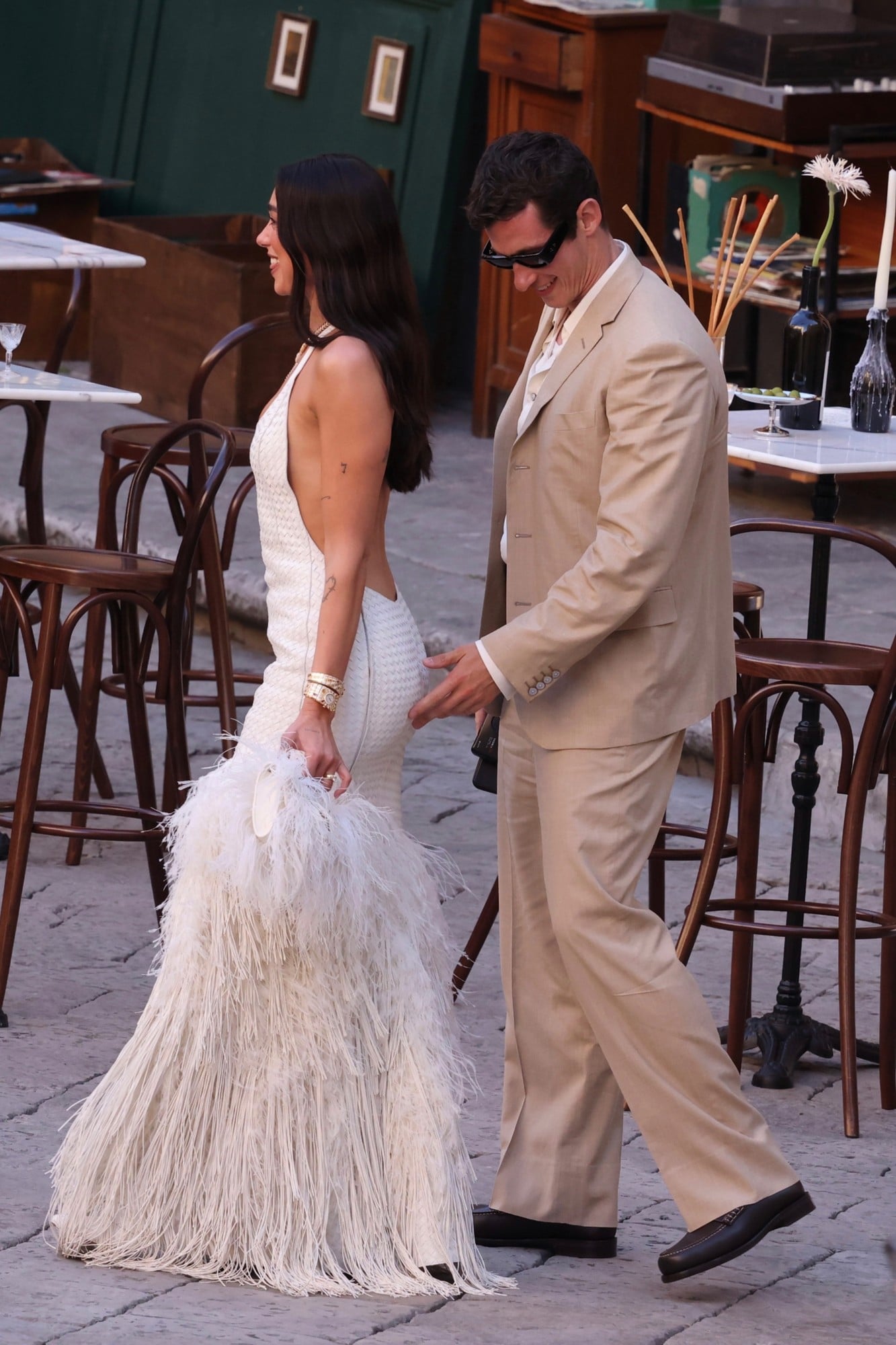 Dua Lipa Callum Turner Host Star Studded Pre Weddi