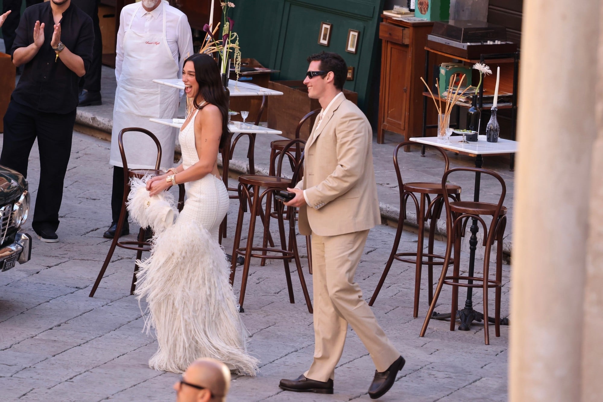 Dua Lipa Callum Turner Host Star Studded Pre Weddi