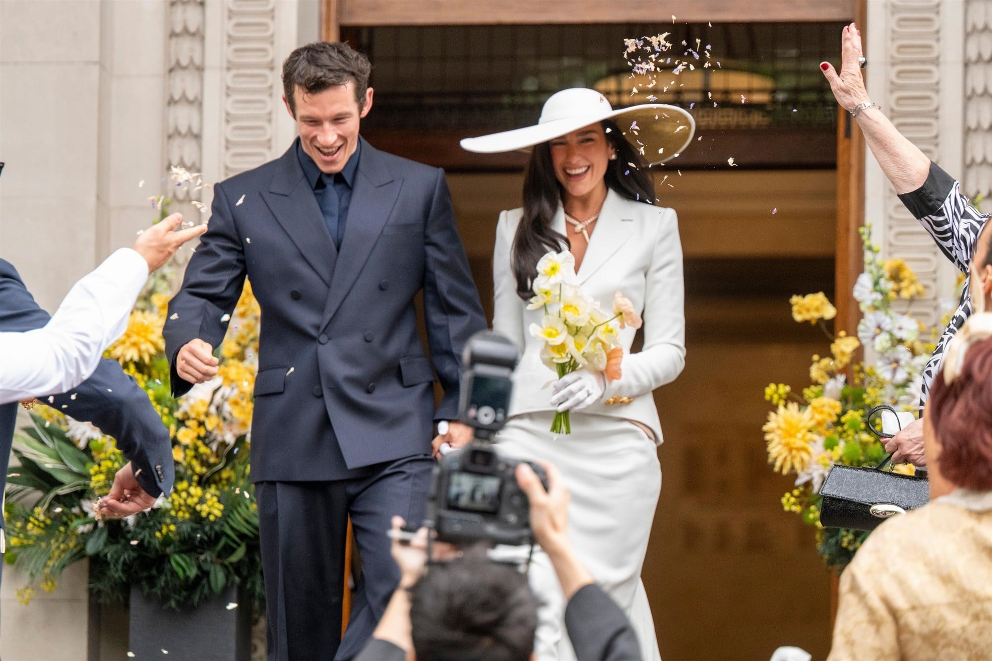 Dua Lipa Callum Turner S Wedding Photos See