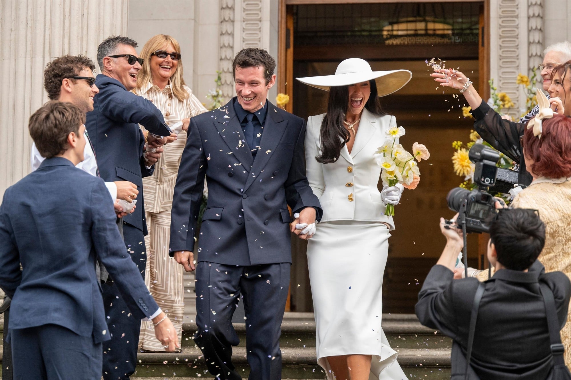 Dua Lipa Callum Turner S Wedding Photos See
