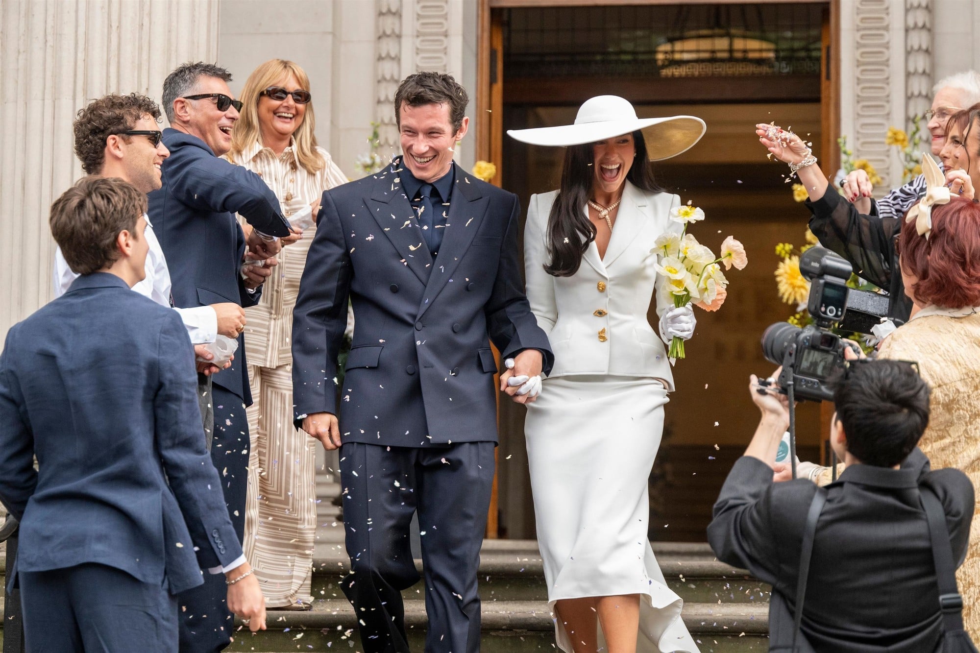 Dua Lipa Callum Turner S Wedding Photos See