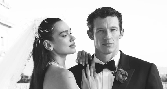 Dua Lipa Callum Turner Share Their Official Weddin