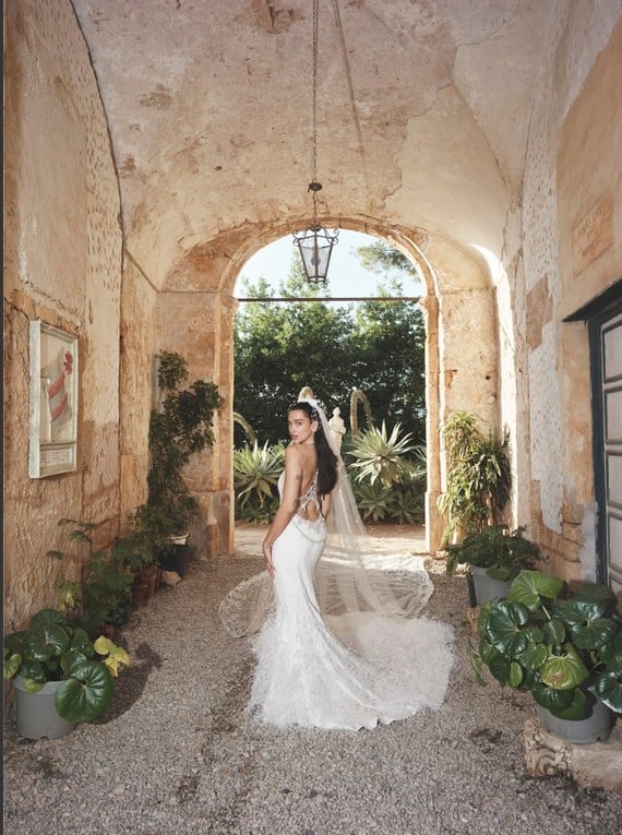 Dua Lipa Callum Turner Share Their Official Weddin