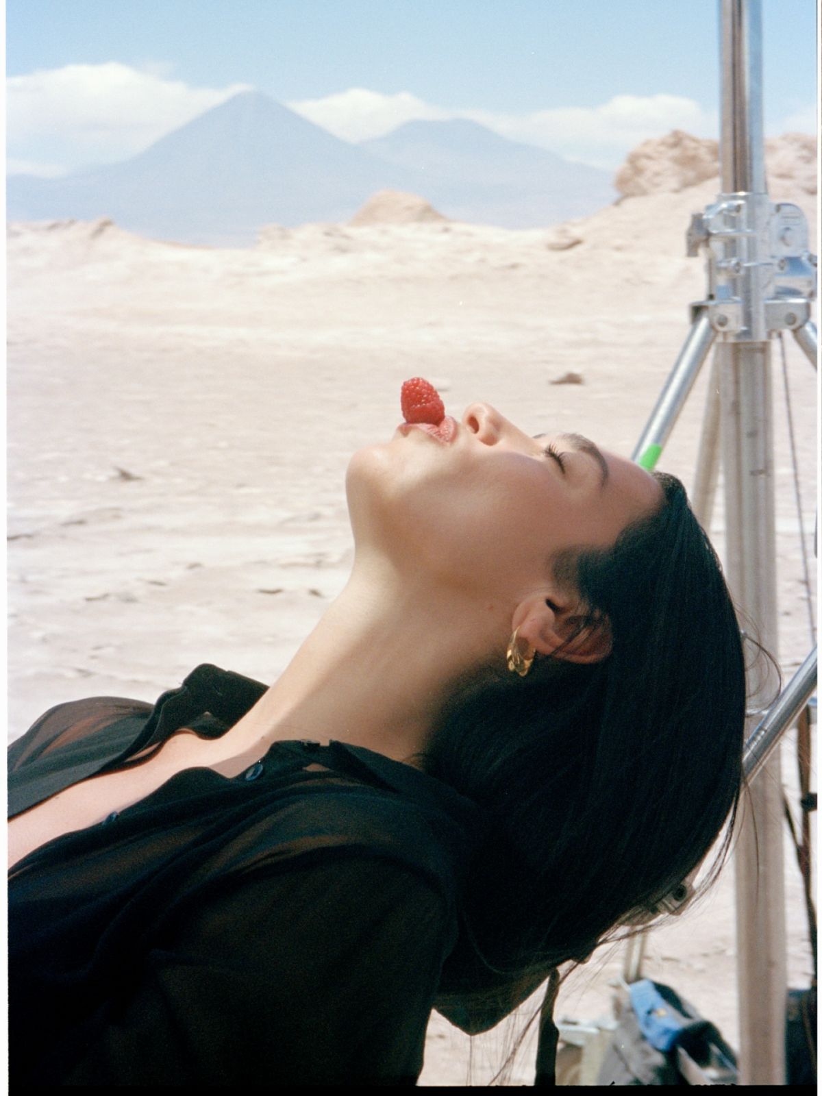 Dua Lipa for Ysl Libre Berry Crush Campaign July