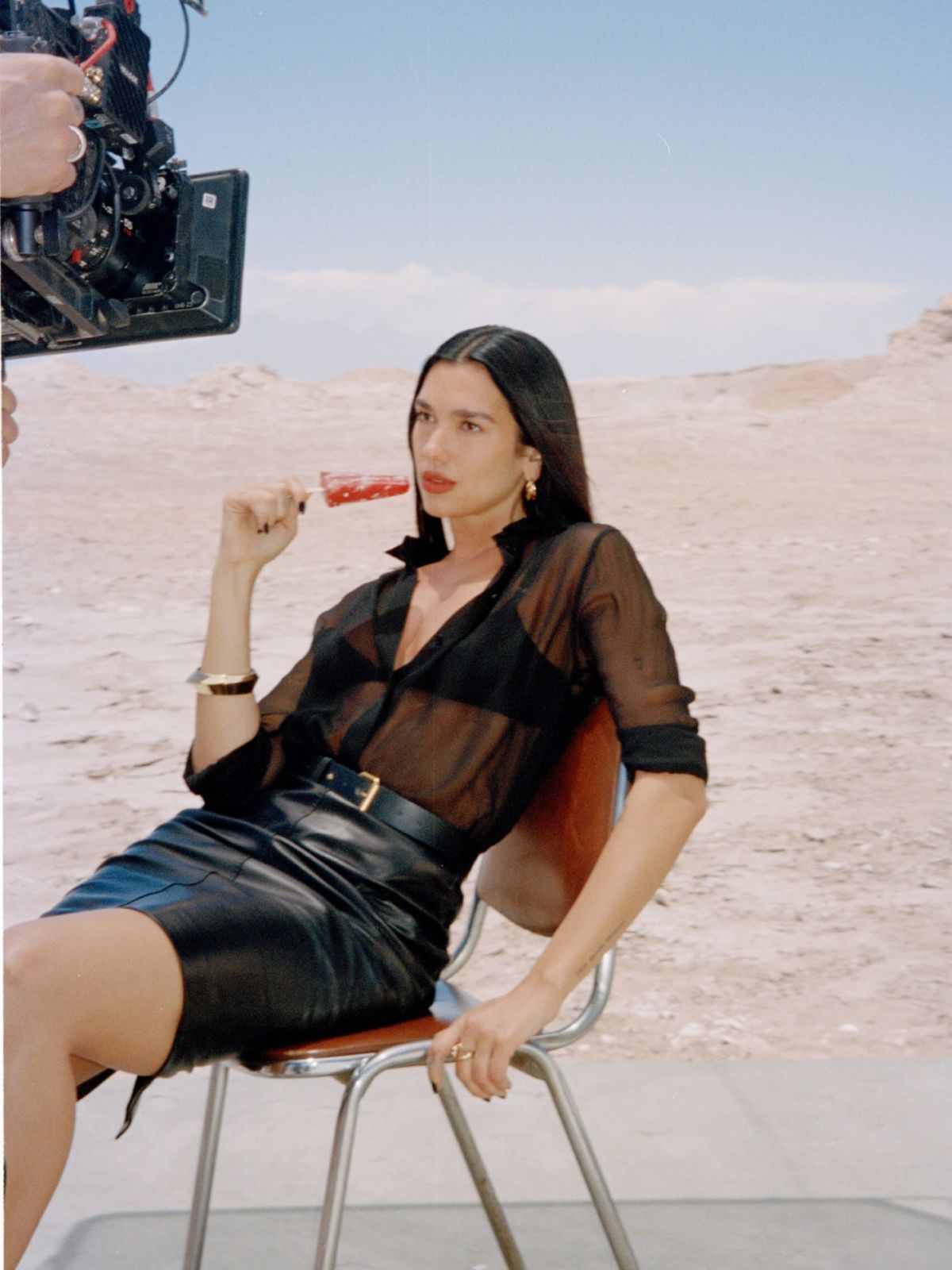 Dua Lipa for Ysl Libre Berry Crush Campaign July