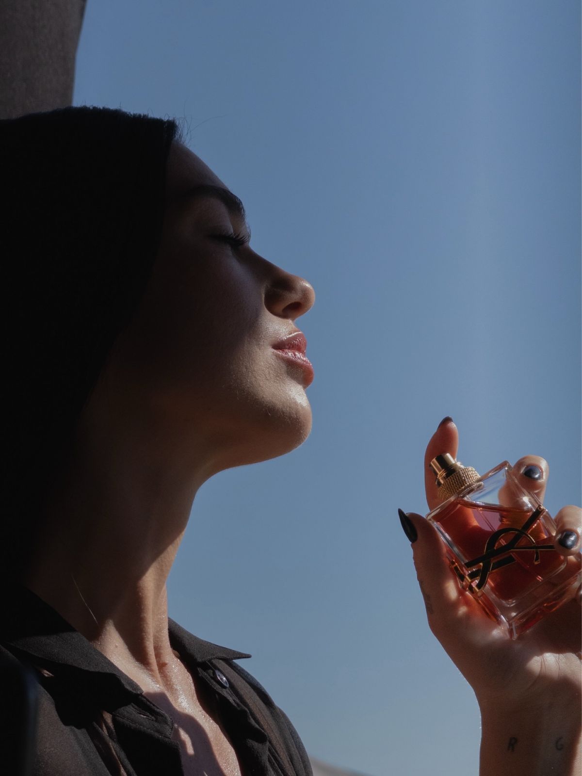 Dua Lipa for Ysl Libre Berry Crush Campaign July