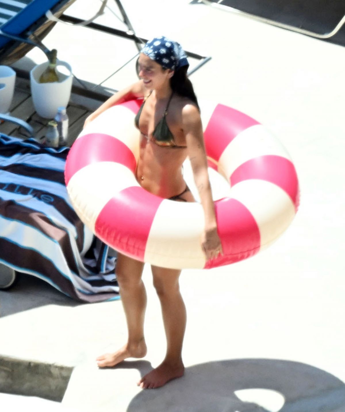 Dua Lipa in Bikini and Callum Turner in Taormina (1200×1435)