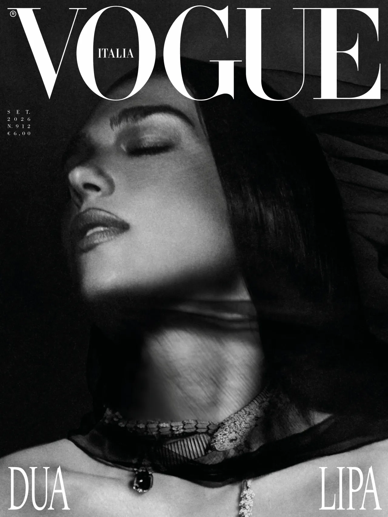 Dua Lipa in Vogue Italia September 2026