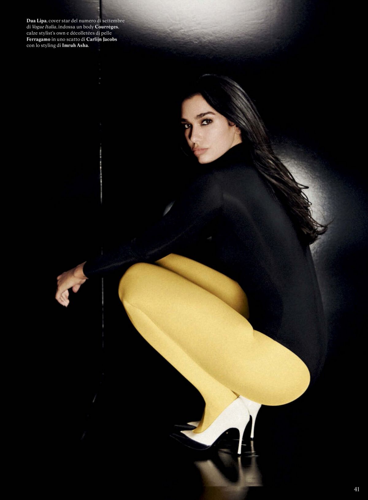 DUA LIPA in Vogue Italy, September 2026