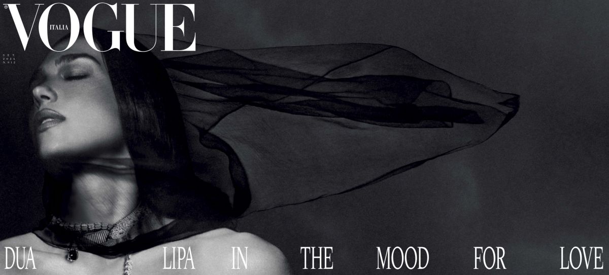 Dua Lipa in Vogue Italy September 2026