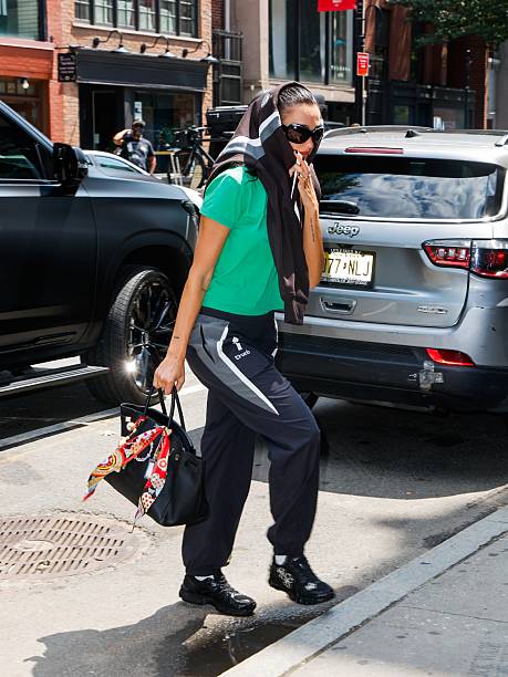 Dua Lipa is Seen Arriving at the Electric Lady Stu