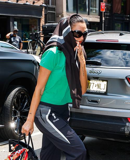 Dua Lipa is Seen Arriving at the Electric Lady Stu