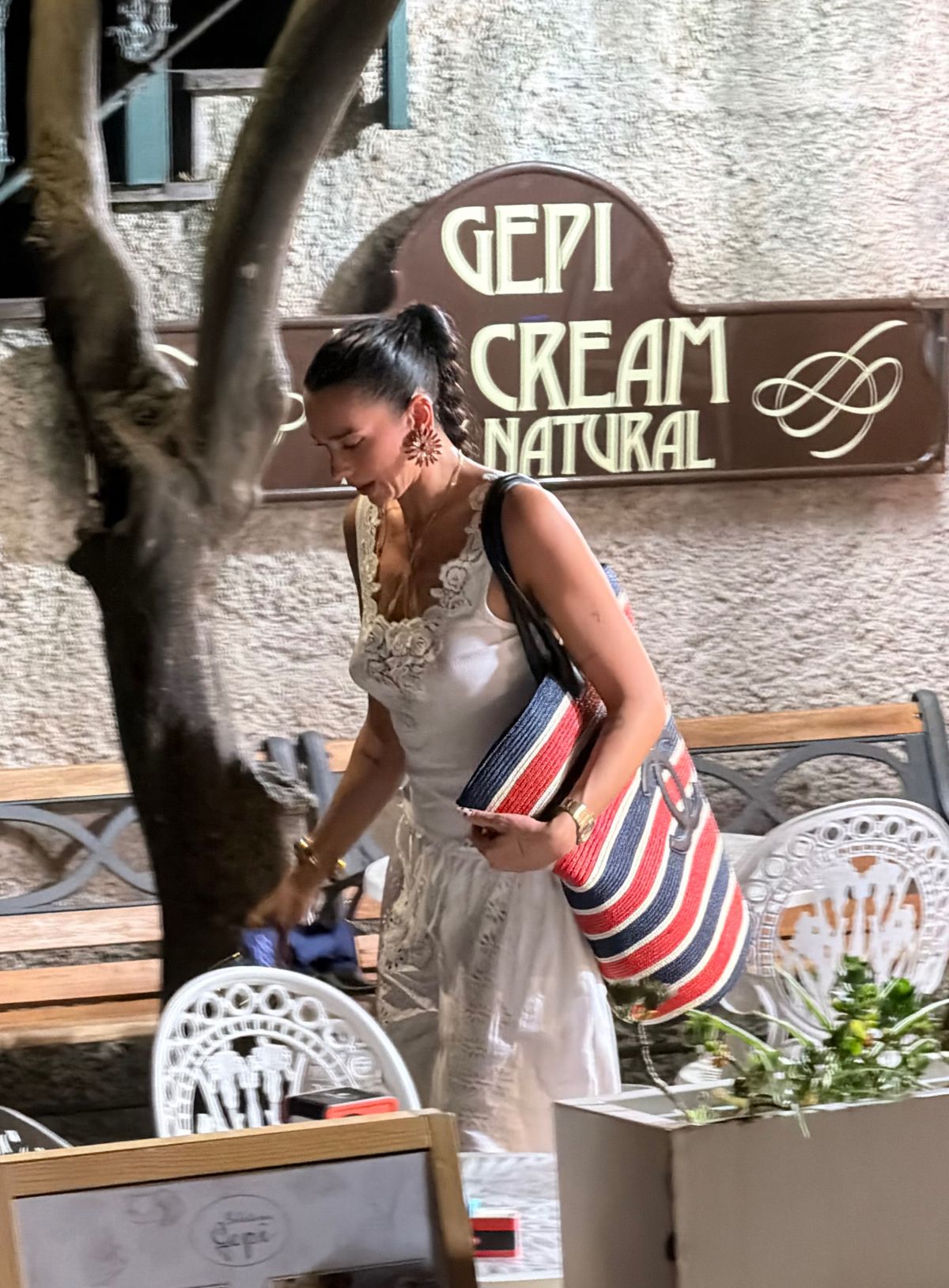 Dua Lipa Out for Ice Cream at Gepi in Portofino