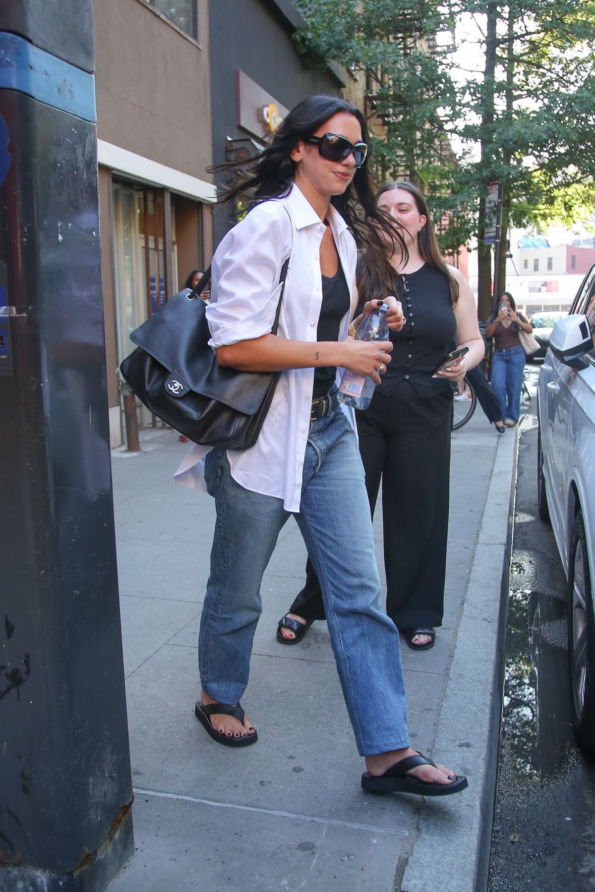 Dua Lipa Outside Electric Lady Studios in New York