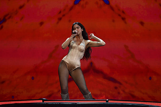 Dua Lipa Performs in her Radical Optimism Tour