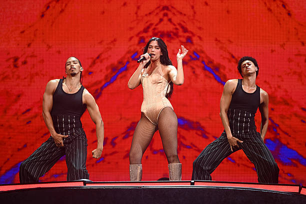 Dua Lipa Performs in her Radical Optimism Tour