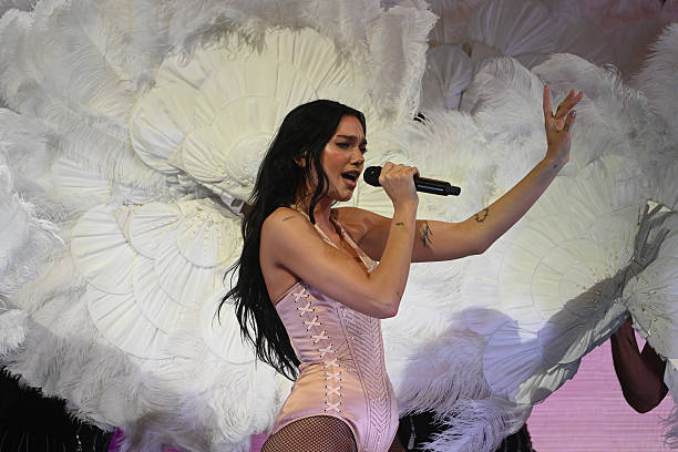 Dua Lipa Performs in her Radical Optimism Tour