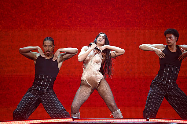 Dua Lipa Performs in her Radical Optimism Tour