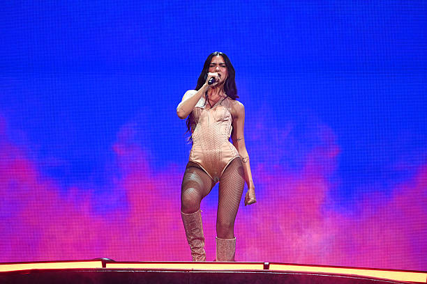 Dua Lipa Performs in her Radical Optimism Tour