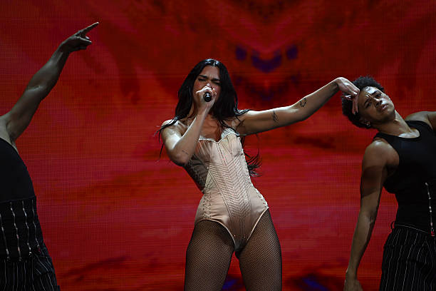 Dua Lipa Performs in her Radical Optimism Tour